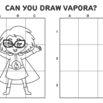 Thumbnail image of the Can You Draw Vapora Activity Sheet